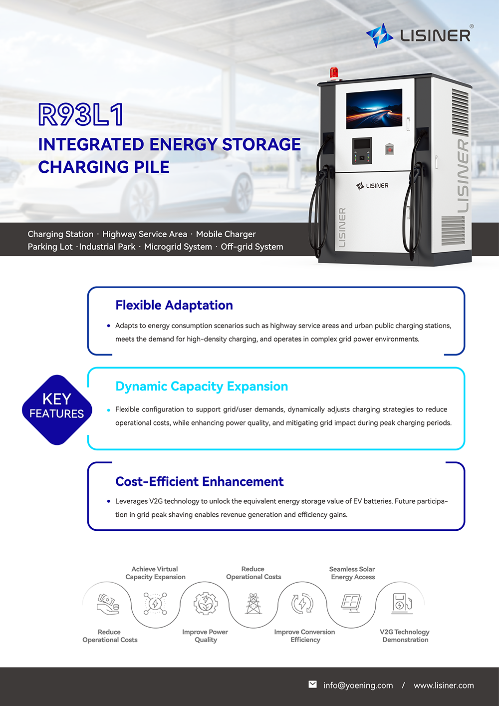 Integrated Energy Storage Charging Pile